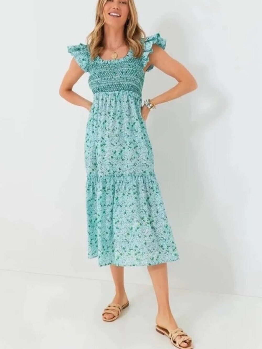 Tuckernuck Daylight Blooms Mallie Dress